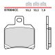 PASTIGLIE FRENO BREMBO 07004