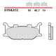 PASTIGLIE FRENO BREMBO 07042