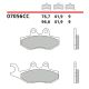 PASTIGLIE FRENO BREMBO 07056