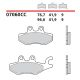 PASTIGLIE FRENO BREMBO 07060