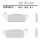 PASTIGLIE FRENO BREMBO 07074 ANTERIORE \ POSTERIORE