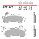 PASTIGLIE FRENO BREMBO 07118