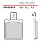 PASTIGLIE FRENO BREMBO MESCOLA CC 07BB0106 ANTERIORE \ POSTERIORE