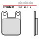 PASTIGLIE FRENO BREMBO 07BB1205 ANTERIORE \ POSTERIORE