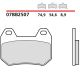 PASTIGLIE FRENO BREMBO 07BB2507