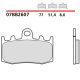 PASTIGLIE FRENO BREMBO 07BB2607 ANTERIORE \ POSTERIORE