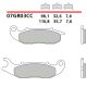 PASTIGLIE FRENO BREMBO MESCOLA CC 07GR03CC