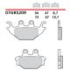 PASTIGLIE FRENO BREMBO 07GR5209 ANTERIORE \ POSTERIORE