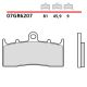 PASTIGLIE FRENO BREMBO 07GR6207