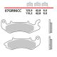 PASTIGLIE FRENO BREMBO MESCOLA CC 07GR96CC