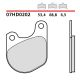 PASTIGLIE FRENO BREMBO 07HD0202 HARLEY DAVIDSON