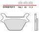 PASTIGLIE FRENO BREMBO 07HD1011 HARLEY DAVIDSON