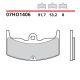 PASTIGLIE FRENO BREMBO 07HO1406