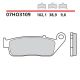 PASTIGLIE FRENO BREMBO MESCOLA CC 07HO3109