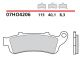 PASTIGLIE FRENO BREMBO 07HO4206
