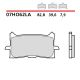 PASTIGLIE FRENO BREMBO MESCOLA LA 07HO62LA