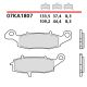 PASTIGLIE FRENO BREMBO MESCOLA CC 07KA1807