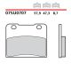 PASTIGLIE FRENO BREMBO 07SU0707