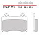PASTIGLIE FRENO BREMBO 07YA1711