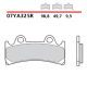 PASTIGLIE FRENO BREMBO MESCOLA SR YAMAHA 07YA32SR