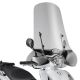 PARABREZZA SPECIFICO GIVI 1117A TRASPARENTE 59 X 71 CM PER HONDA SH 125/150