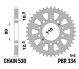 CORONA TRASMISSIONE PBR 334 41 DENTI APRILIA HONDA TRIUMPH