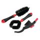 Set 3 spazzole per pulizia moto e ciclo