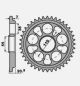 CORONA TRASMISSIONE PBR 4320 36 DENTI DUCATI 525 ERGAL