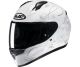 CASCO HJC INTEGRALE C10 EPIK BIANCO CON FIORI