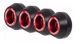 PROTEZIONI PERNI RUOTA LIGHTECH APRILIA COLORE ROSSO