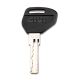 Chiave Security lock, comprensiva di boccola e piastrine sottoserratura